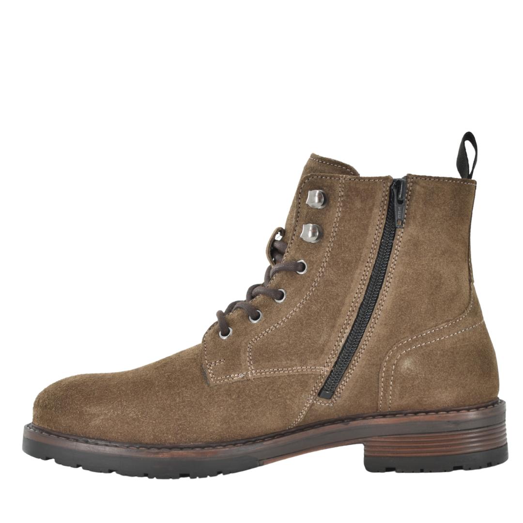 Heren boots-Beige suède/nubuck