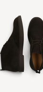 Heren boots-Bruin suède