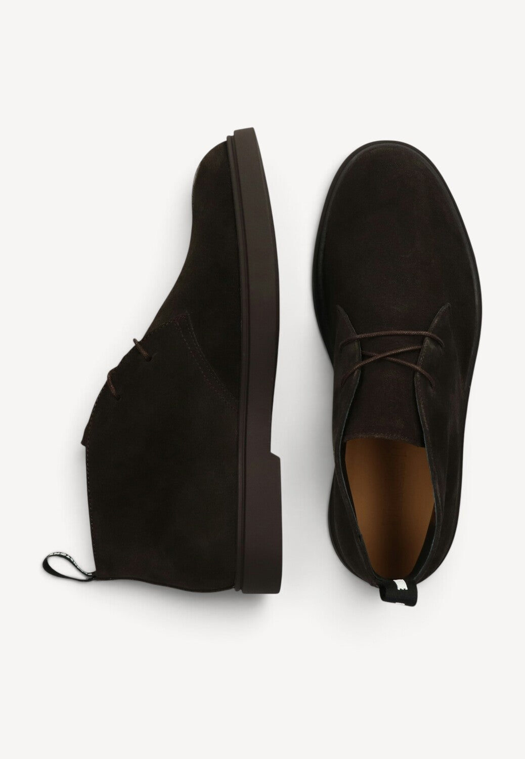 Heren boots-Bruin suède