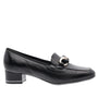 BALLERINAS + PUMPS-Zwart leer