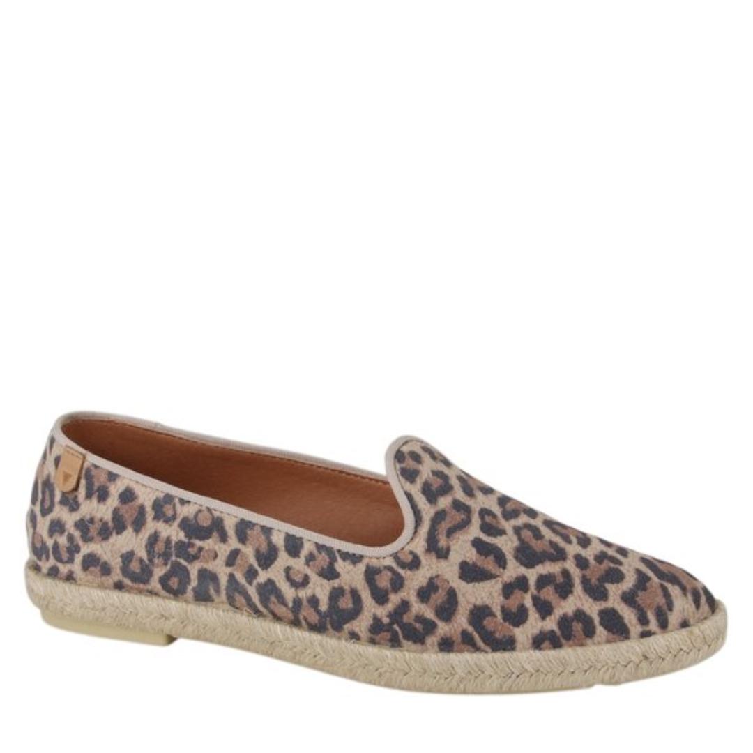 DAMES INSTAPSCHOENEN-Bruin combi kleur