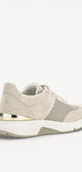 DAMES SPORTIEVE VETERSCHO-Beige suède/nubuck
