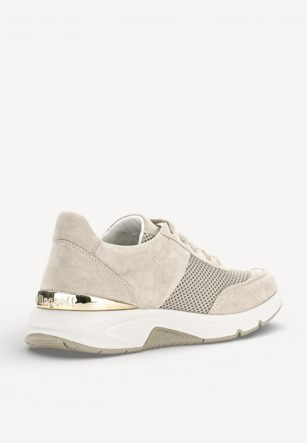 DAMES SPORTIEVE VETERSCHO-Beige suède/nubuck