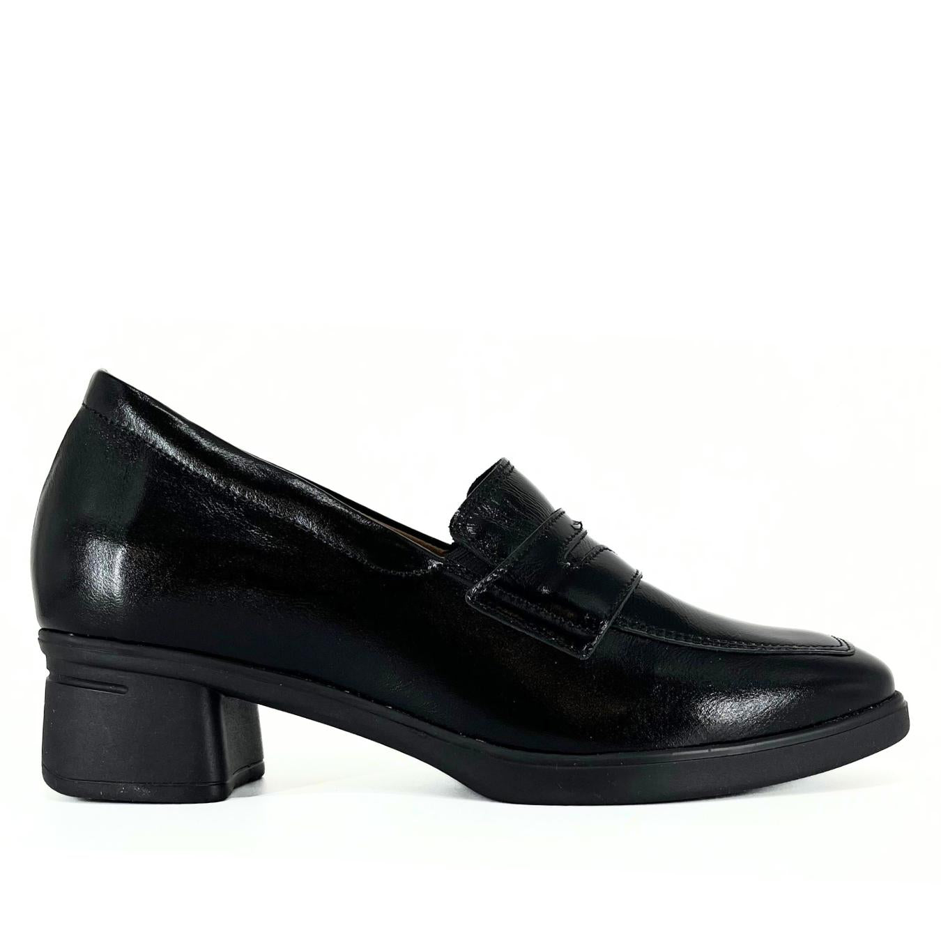 DAMES INSTAPSCHOENEN-Zwart lak