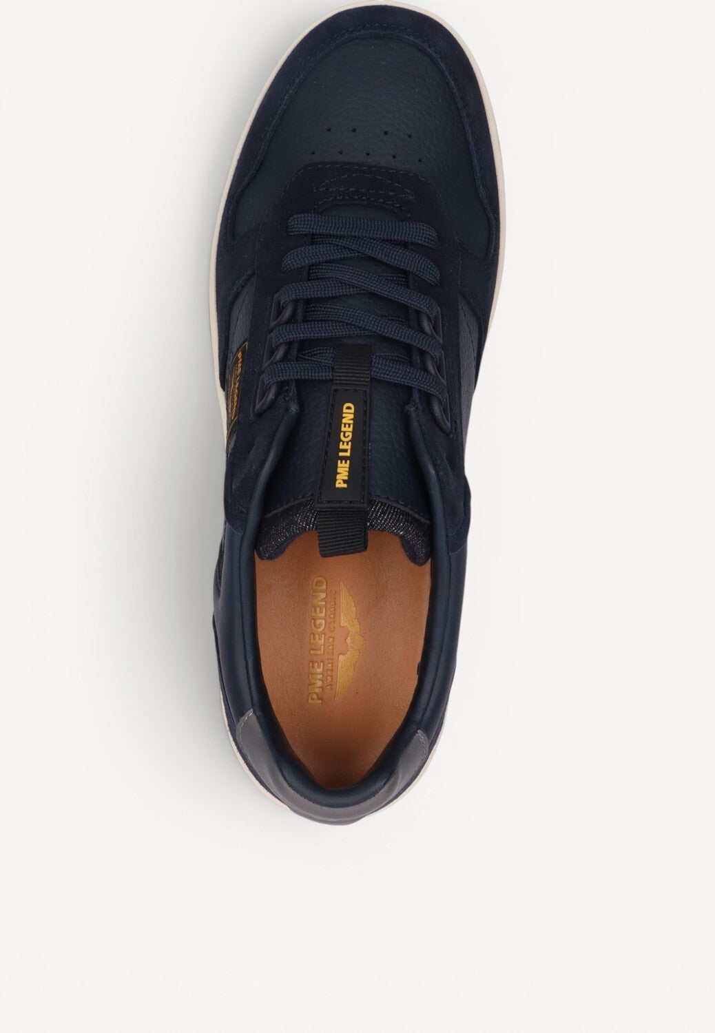 Heren veterschoenen-Blauw suède/nubuck