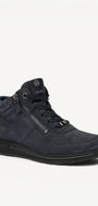 DAMES SPORTIEVE VETERSCHO-Blauw suède/nubuck