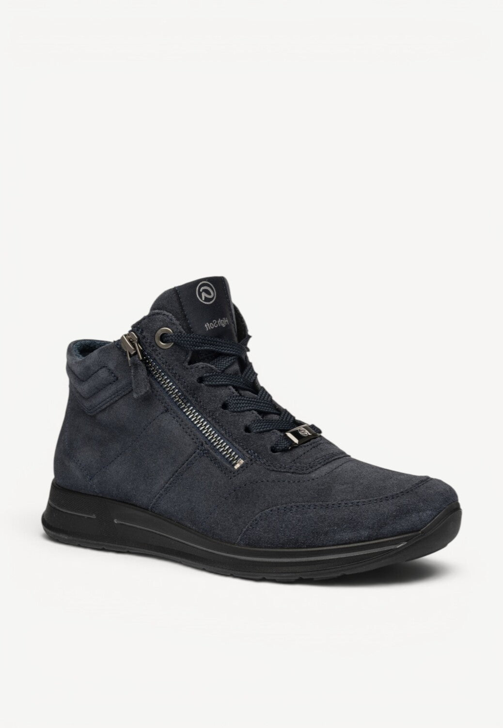 DAMES SPORTIEVE VETERSCHO-Blauw suède/nubuck