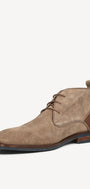 Heren boots-Beige suède/nubuck