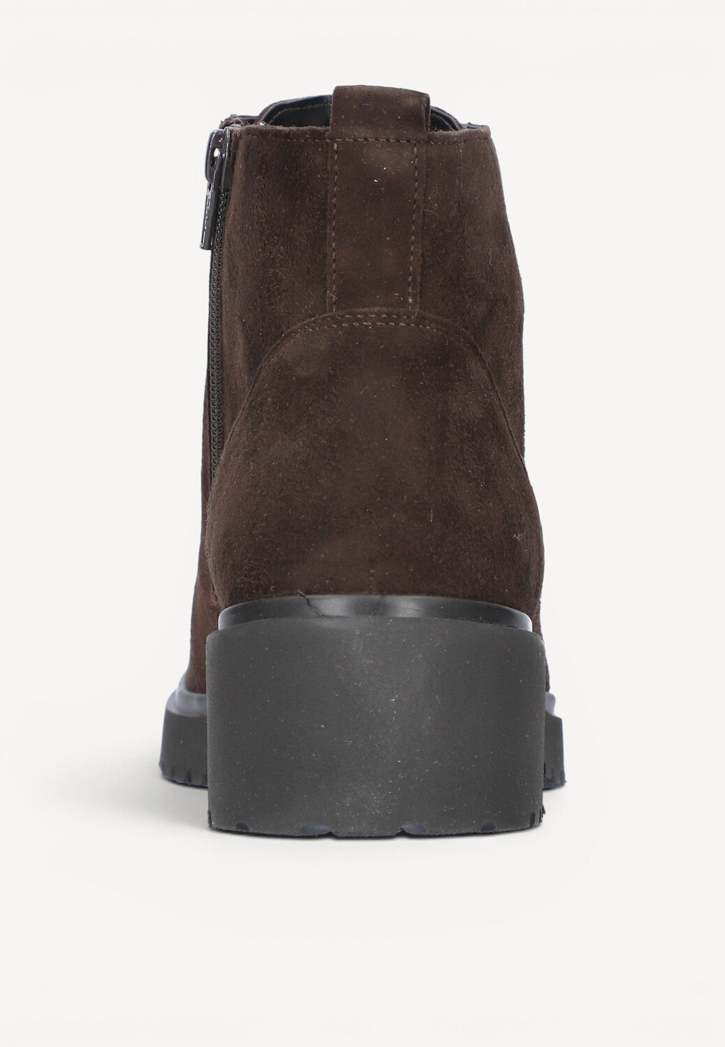 DAMES BOOTS+KORT LAARS-Bruin suède