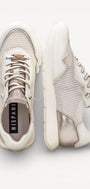 DAMES SPORTIEVE VETERSCHO-Beige leer