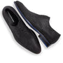 Heren veterschoenen-Zwart suède