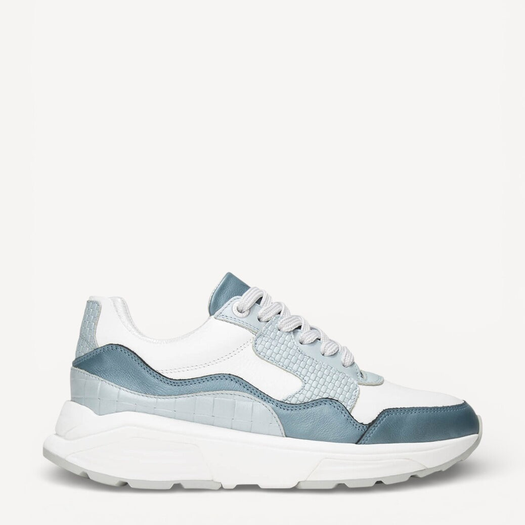 DAMES SPORTIEVE VETERSCHO-Blauw combi kleur