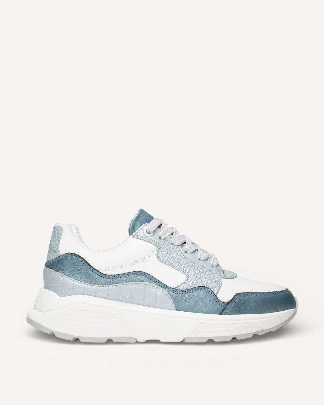 DAMES SPORTIEVE VETERSCHO-Blauw combi kleur