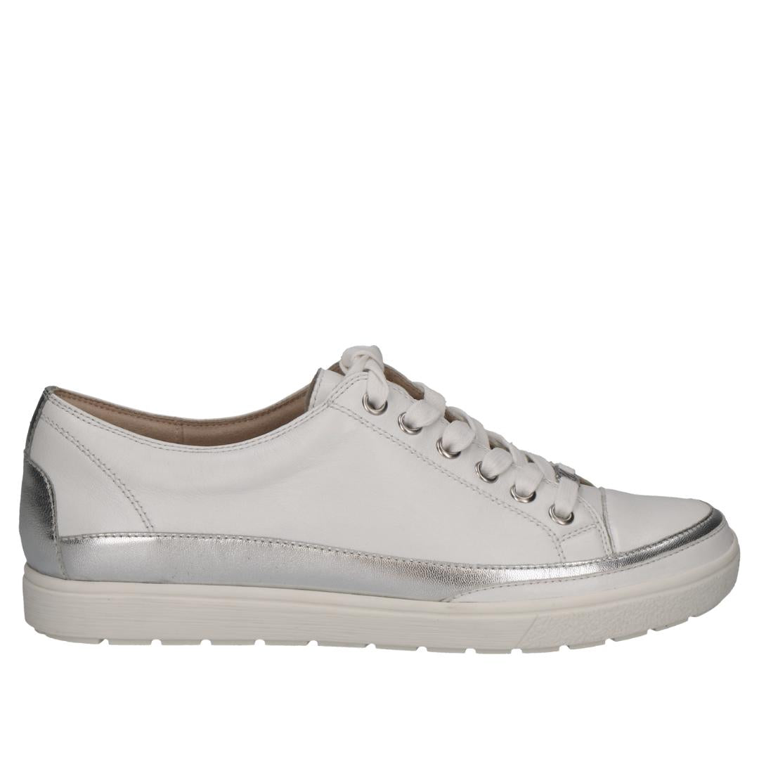 DAMES SPORTIEVE VETERSCHO-Wit leer