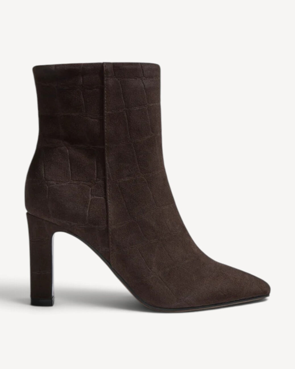 DAMES BOOTS+KORT LAARS-Bruin suède