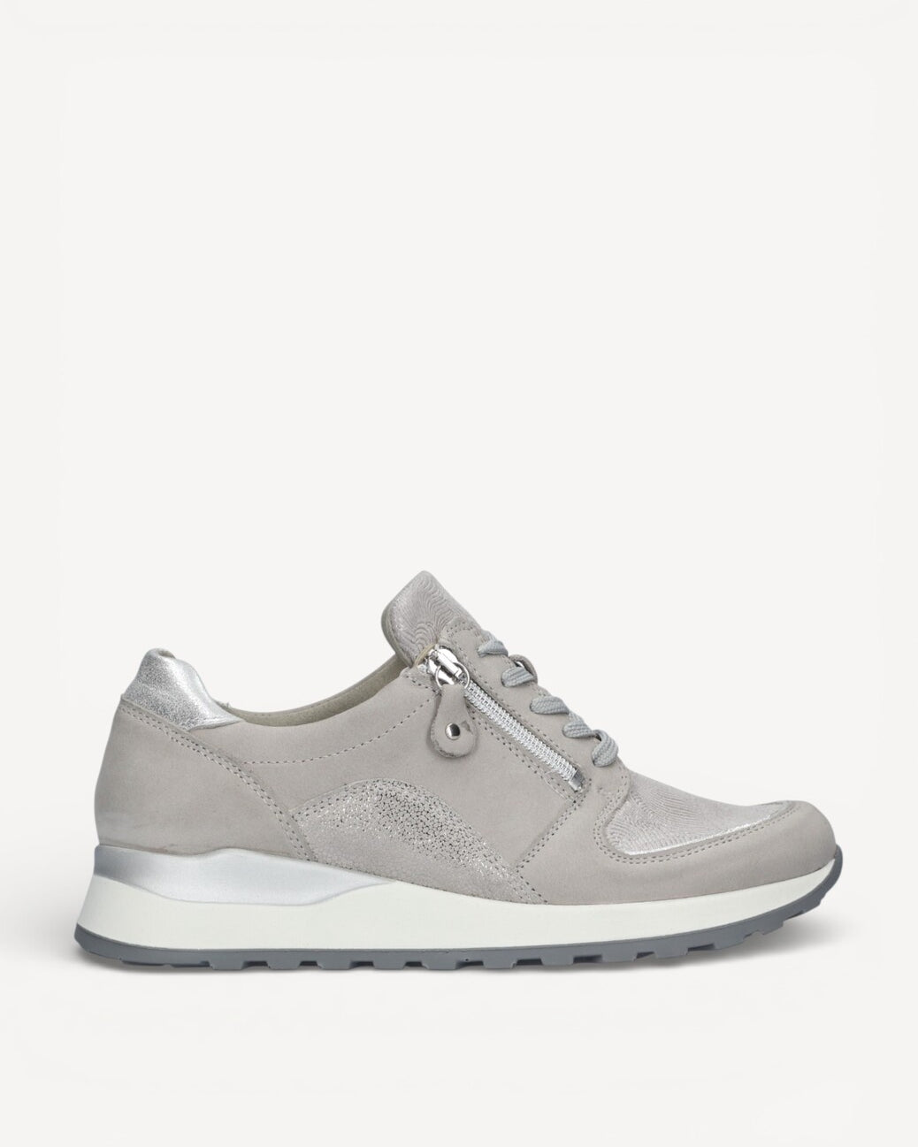 DAMES SPORTIEVE VETERSCHO-Beige suède/nubuck