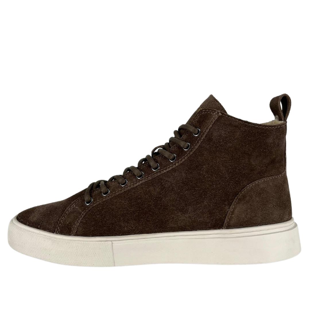 Heren boots-Bruin suède