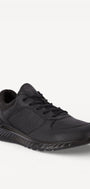 Heren veterschoenen-Zwart leer