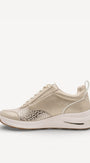 DAMES SPORTIEVE VETERSCHO-Beige suède/nubuck
