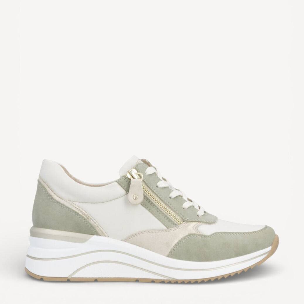 DAMES SPORTIEVE VETERSCHO-Groen combi kleur