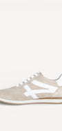 DAMES SPORTIEVE VETERSCHO-Beige suède/nubuck