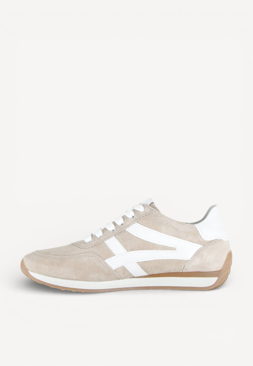 DAMES SPORTIEVE VETERSCHO-Beige suède/nubuck