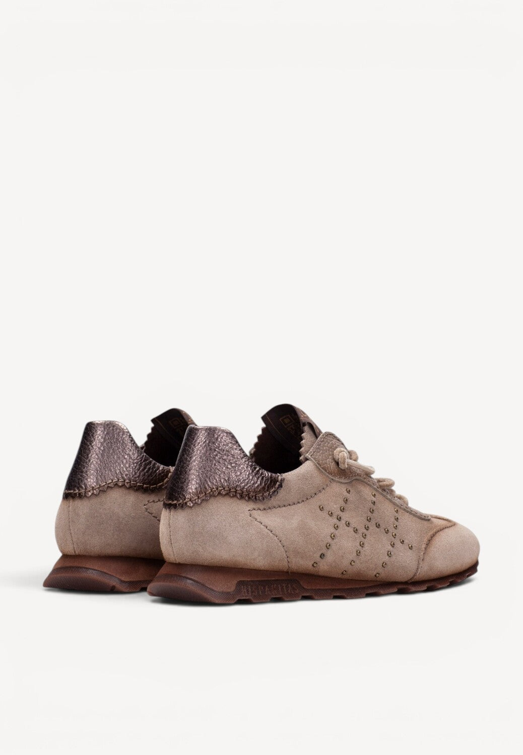 DAMES SPORTIEVE VETERSCHO-Beige suède/nubuck