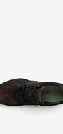 Heren veterschoenen-Blauw combi kleur