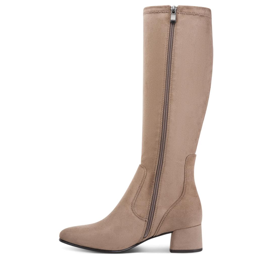 DAMESLAARS LANG/HALFHOOG-Beige diversen