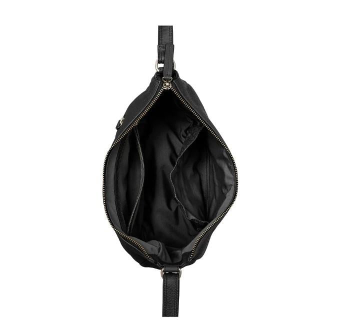 Handtassen-Zwart leer