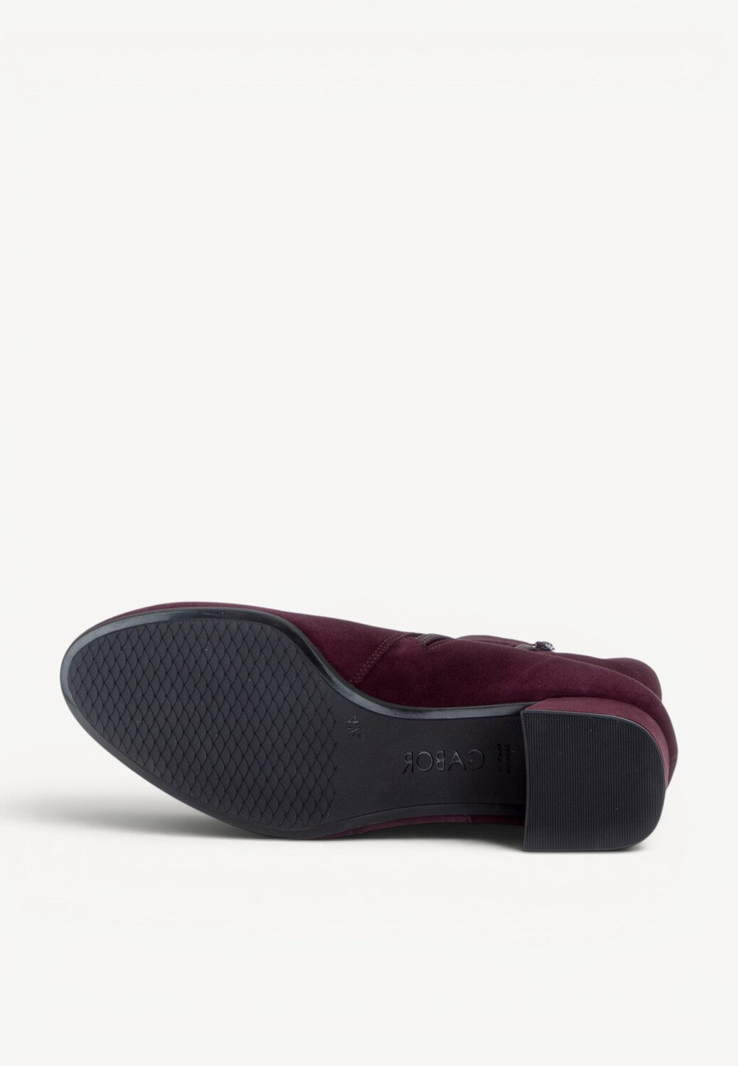 DAMES BOOTS+KORT LAARS-Rood suède/nubuck