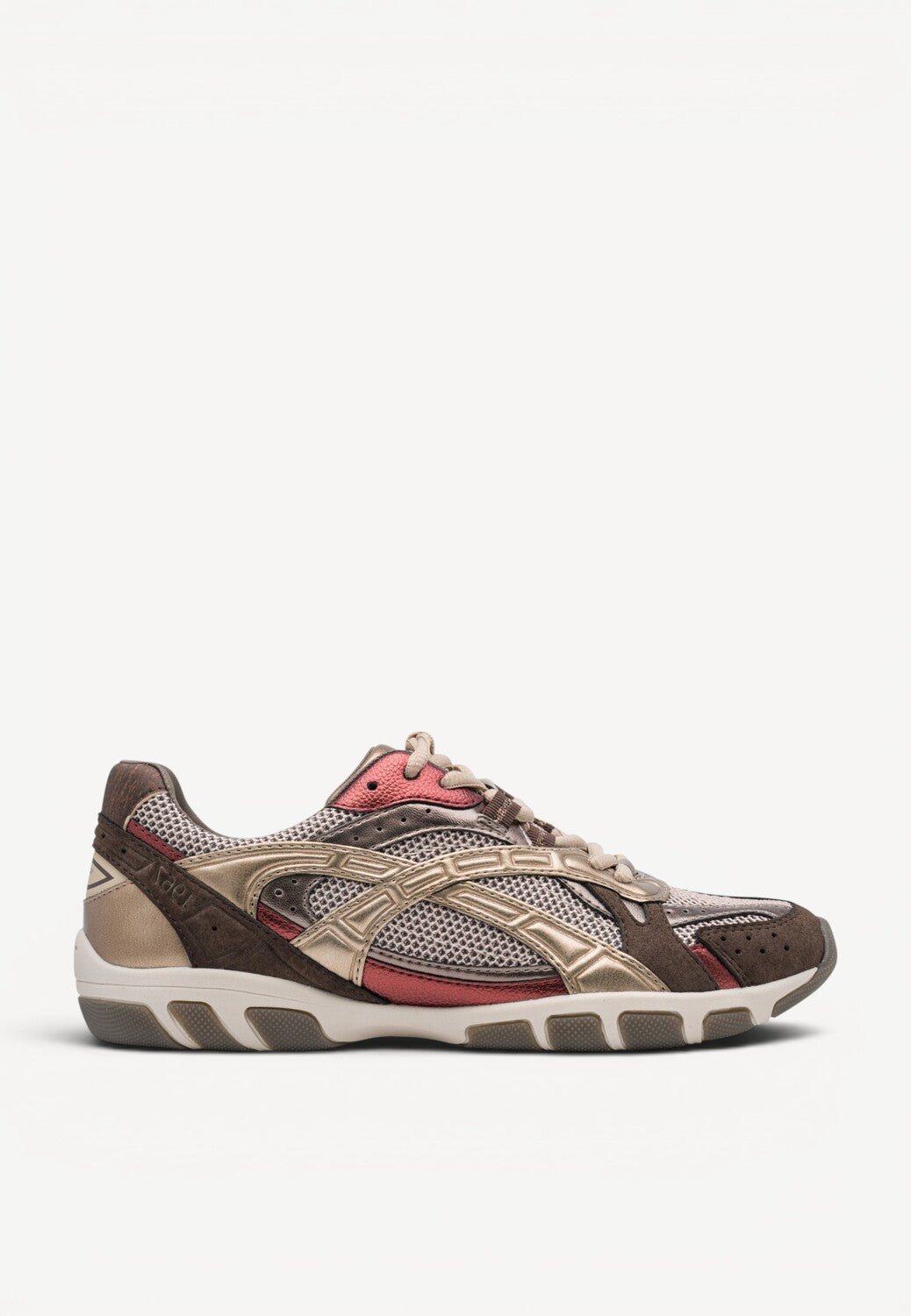 DAMES SPORTIEVE VETERSCHO-Brons combi kleur