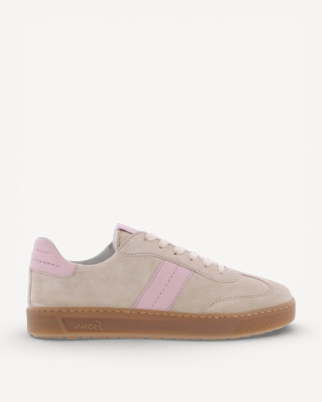 DAMES SPORTIEVE VETERSCHO-Beige suède/nubuck