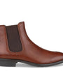 Heren boots-Bruin leer