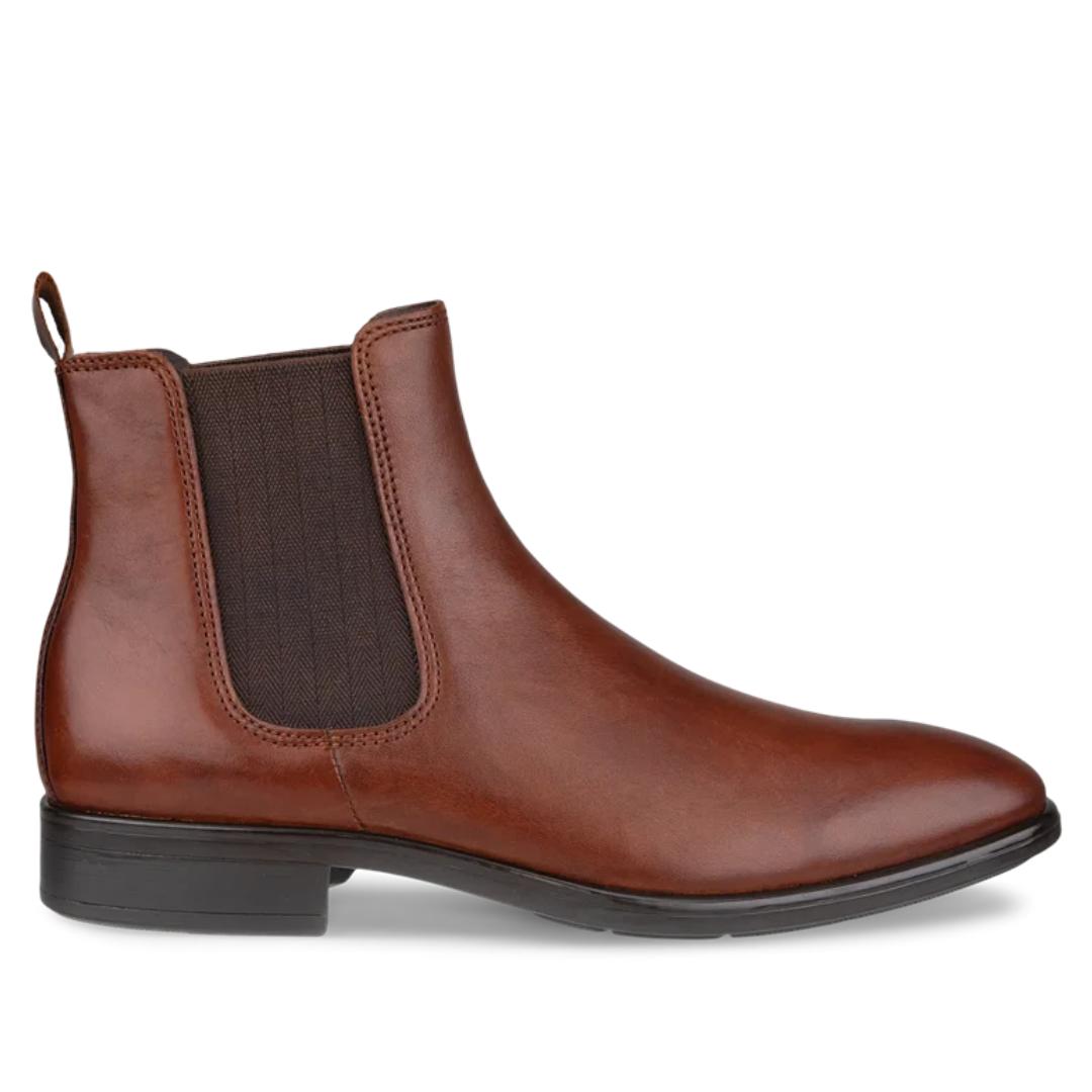 Heren boots-Bruin leer