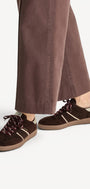 DAMES SPORTIEVE VETERSCHO-Bruin suède