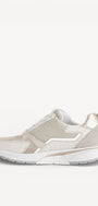 DAMES SPORTIEVE VETERSCHO-Beige leer