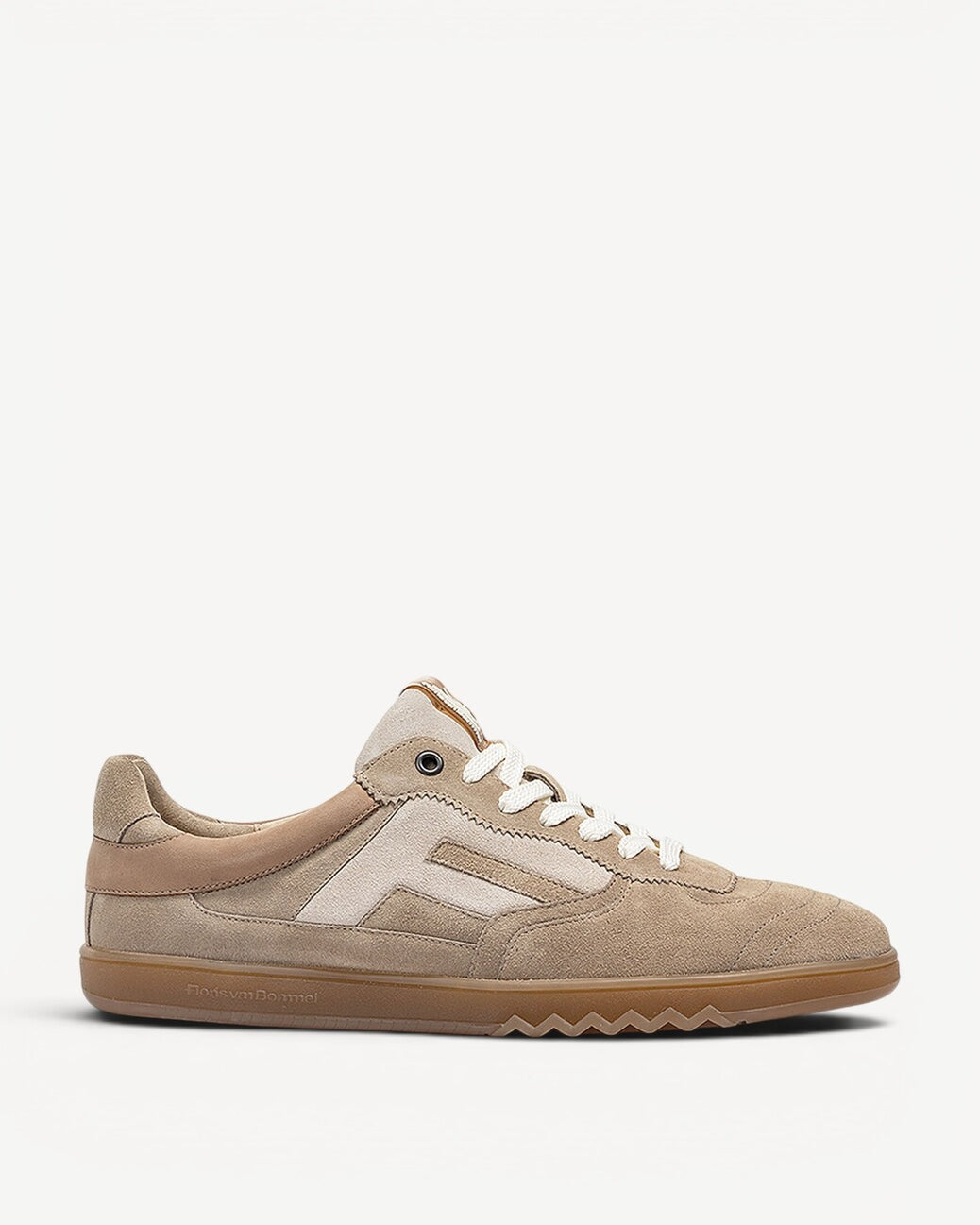 Heren veterschoenen-Bruin suède