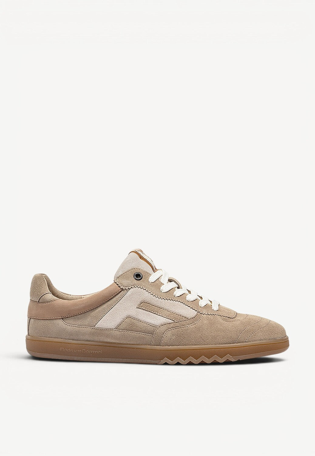 Heren veterschoenen-Bruin suède