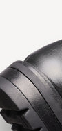 DAMES BOOTS+KORT LAARS-Zwart leer