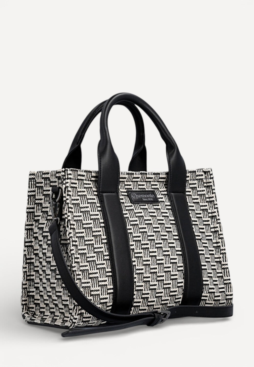 Handtassen-Zwart combi kleur