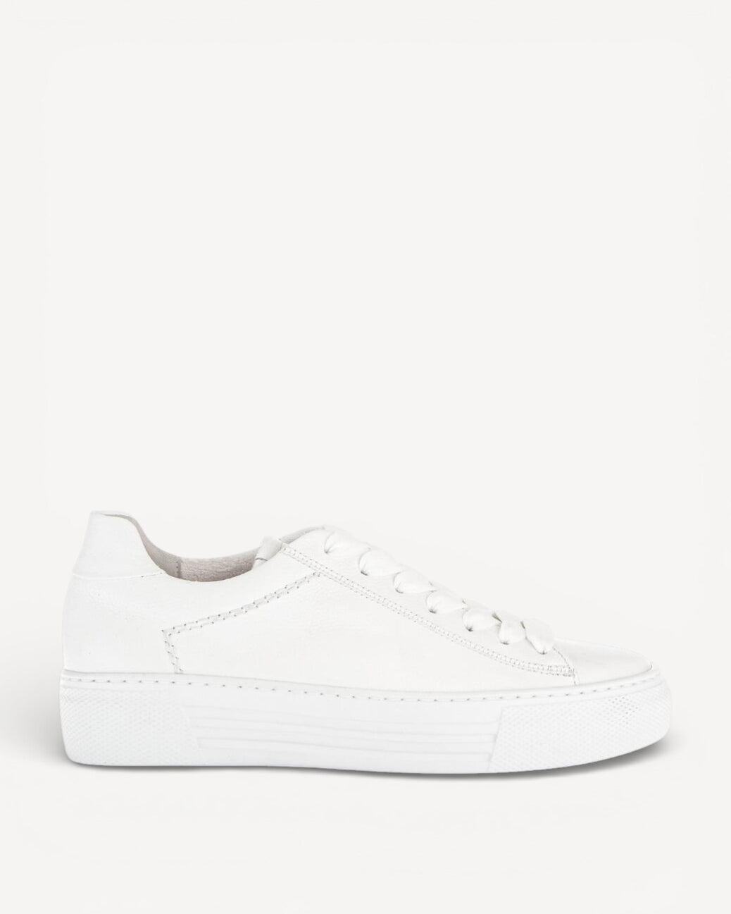 DAMES SPORTIEVE VETERSCHO-Wit leer