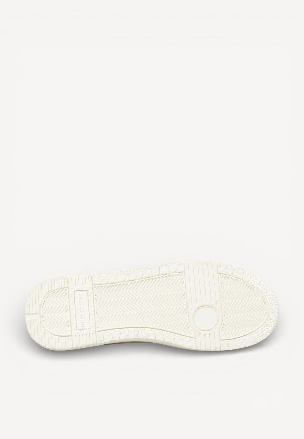 Heren veterschoenen-Wit leer