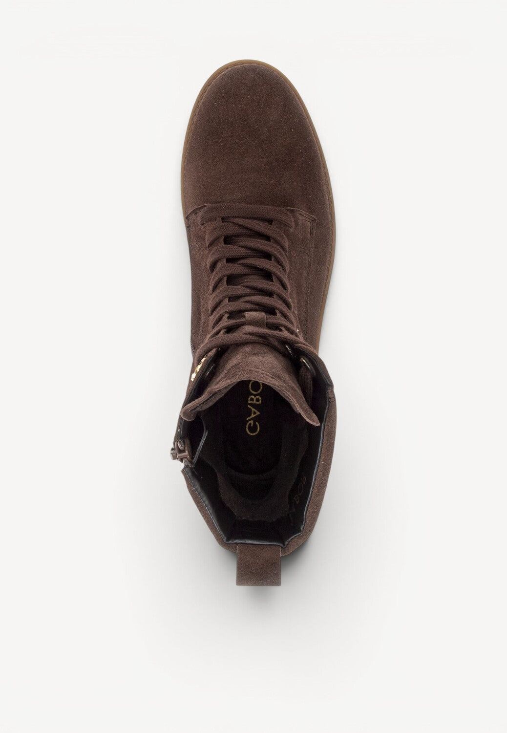 DAMES BOOTS+KORT LAARS-Bruin suède