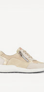 DAMES SPORTIEVE VETERSCHO-Beige suède/nubuck