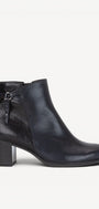 DAMES BOOTS+KORT LAARS-Blauw leer