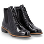 DAMES BOOTS+KORT LAARS-Zwart lak