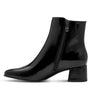 DAMES BOOTS+KORT LAARS-Zwart lak