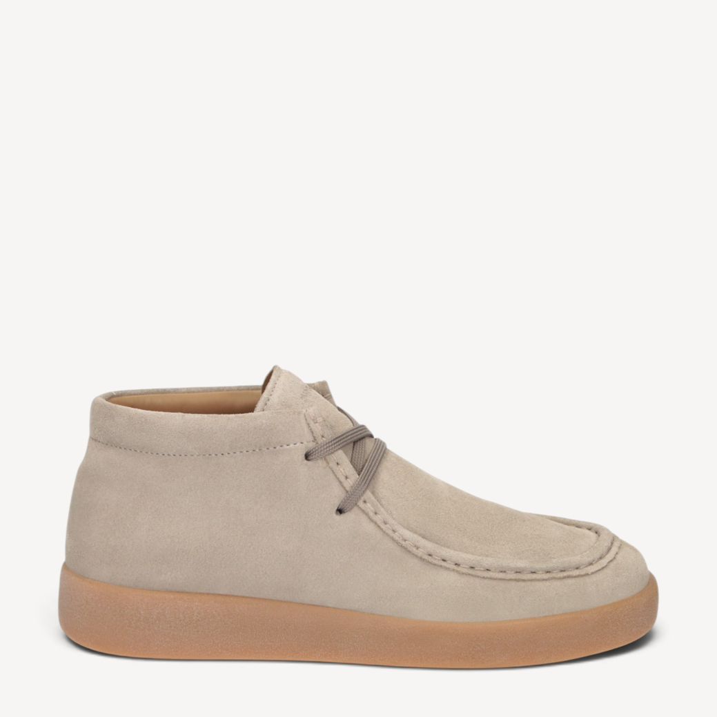 DAMES SPORTIEVE VETERSCHO-Beige suède/nubuck