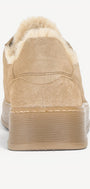 DAMES SPORTIEVE VETERSCHO-Beige suède/nubuck